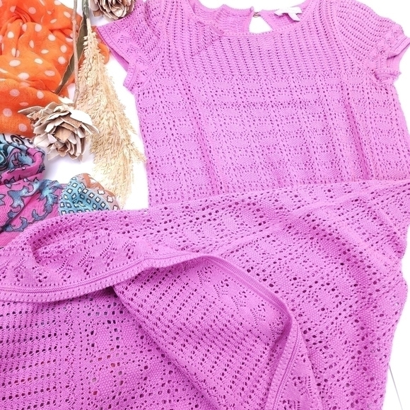 Lilly Pulitzer Pink Knit Dress Sz S - Picture 8 of 13